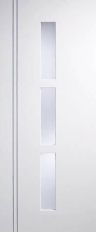 sierra blanco glazed door